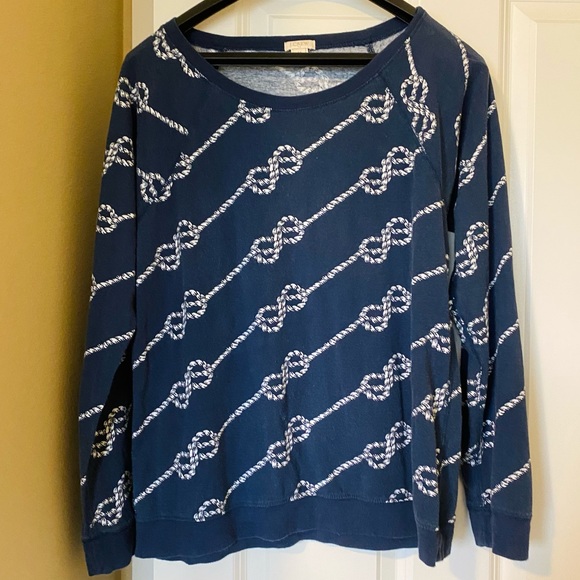 J. Crew Nautical Shirt - Picture 1 of 4